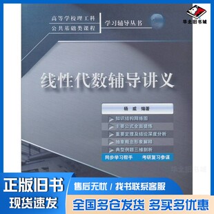 正版旧书线性代数辅导讲义杨威编著电子工业出版社9787121125034