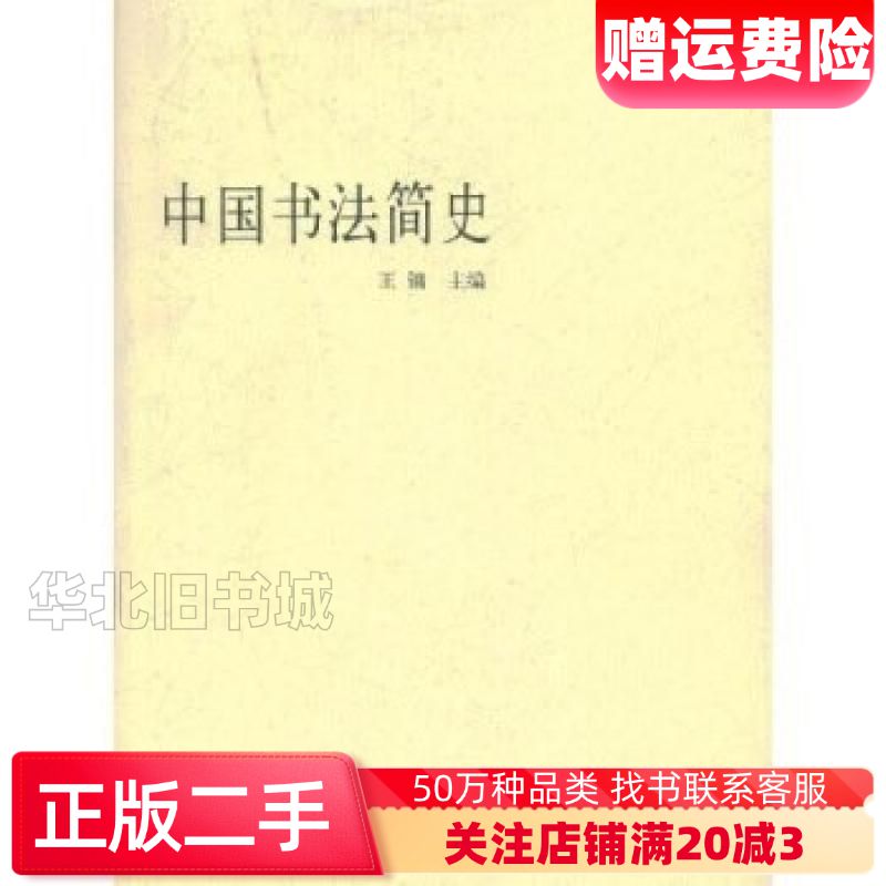二手中国书法简史王镛著高等教育出版社978704014173