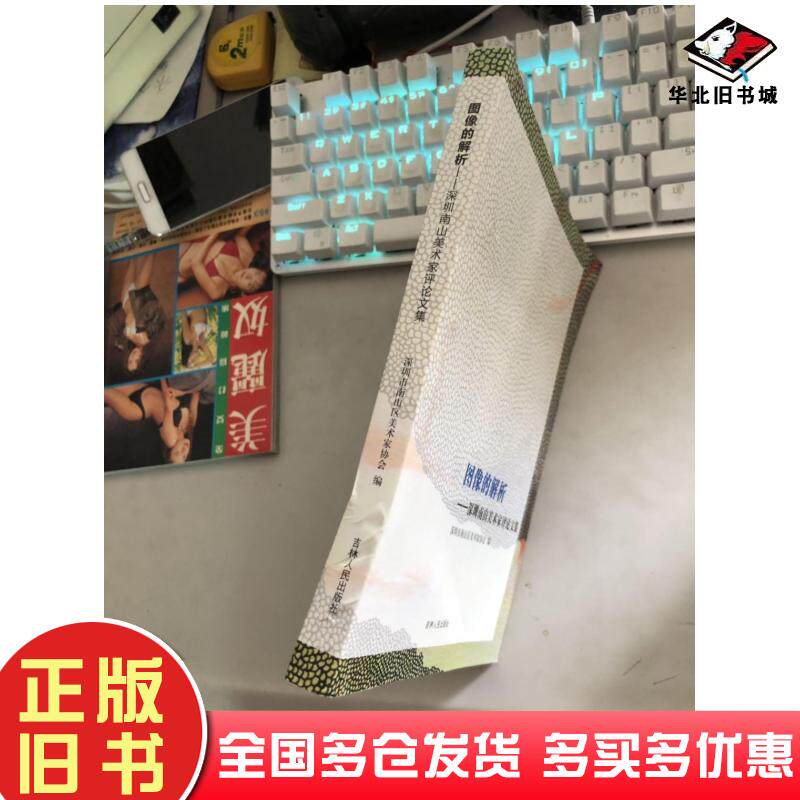 正版旧书图像的解析--深圳南山美术家评论文集钟曦主编吉林人民出版社9787206150432