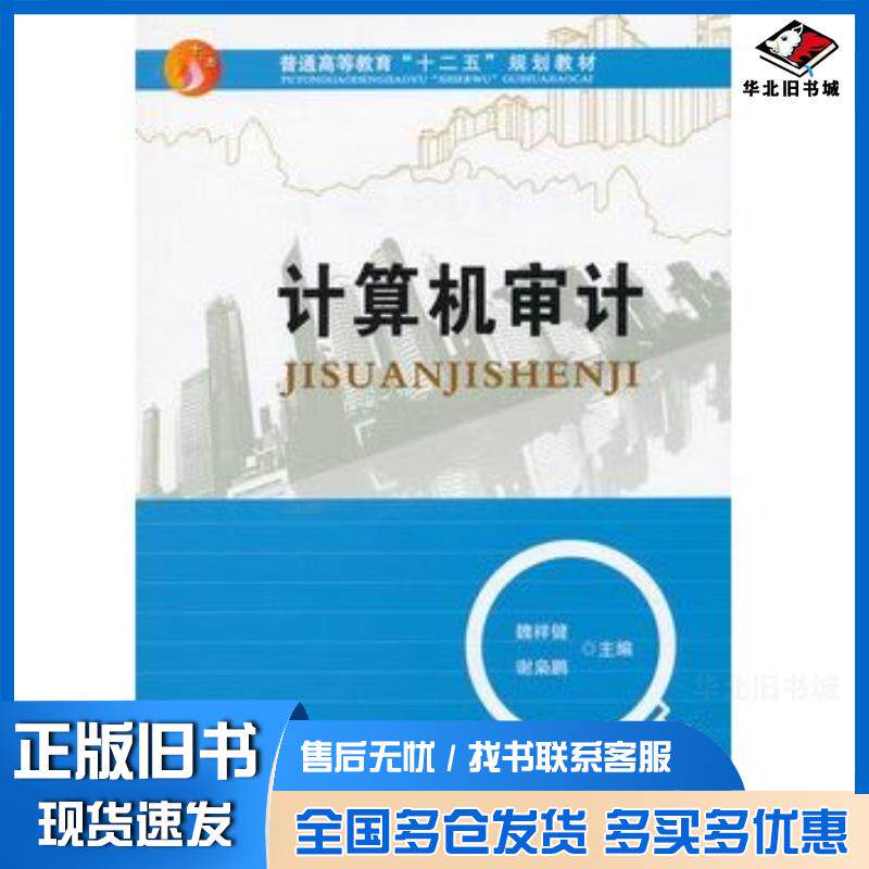 正版旧书计算机审计魏祥健稿枭鹏主编中国传媒大学出版社9787565705885