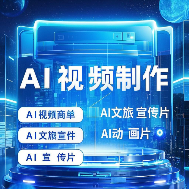 ai视频制作生成动画mv企业宣传片影视动漫广告拍摄创意短视频定制