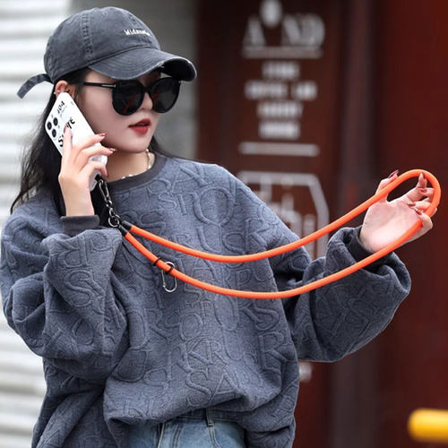 姿巧手机挂绳斜挎登山系个性创意