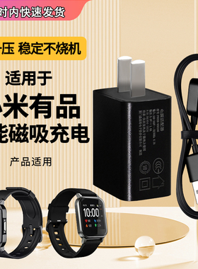 适用于小米有品HaylouLS01/LS02充电线Haylou Solar LS09B LS05嘿喽智能电源充电磁吸式座LS09B快充线适配器