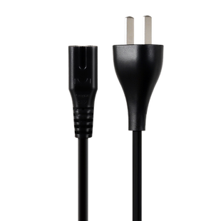 适用于Ulike蓝宝石激光脱冰点毛仪机电源线插头配件Air+/Air3充适配器连接线UI04黑白色AC220V双孔原一体装