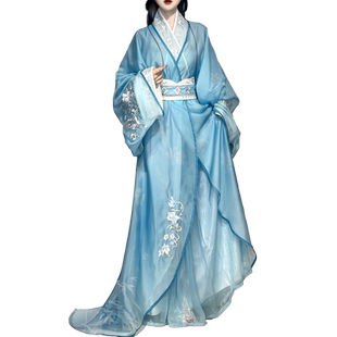 仙楚姬仙楚姬原创汉服【上春山】战国袍交领大袖齐腰日常春夏款