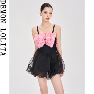 保守遮肚显瘦学生度假温泉ins风泳装 连体裙式 爆款 泳衣女2025新款