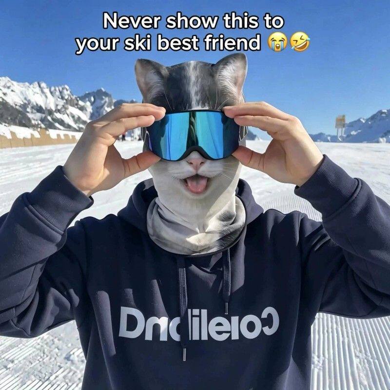 3D印花猫咪面罩 动物狗狗搞怪滑雪头套 户外骑行防风全包护脸帽厂