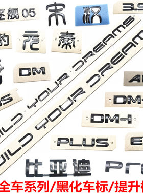 改装黑化车标/优质不掉漆/保5年