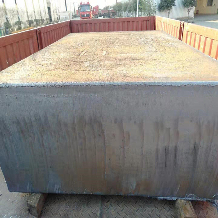 Q345B低合金钢板500mm超厚板等离子火焰切割下料配重块厂家直供