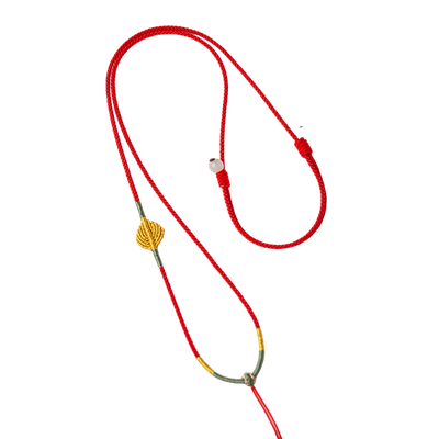 手工编织吊坠挂绳平安扣项链绳