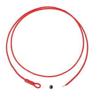 男士女款项链绳子红黑色玉吊坠绳天珠挂绳横穿挂脖锁骨链手工编织