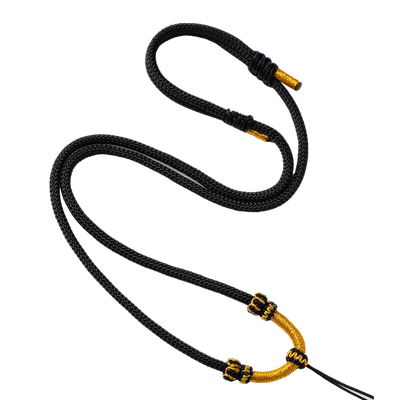 艺楷手工编织绳黄金吊坠绳