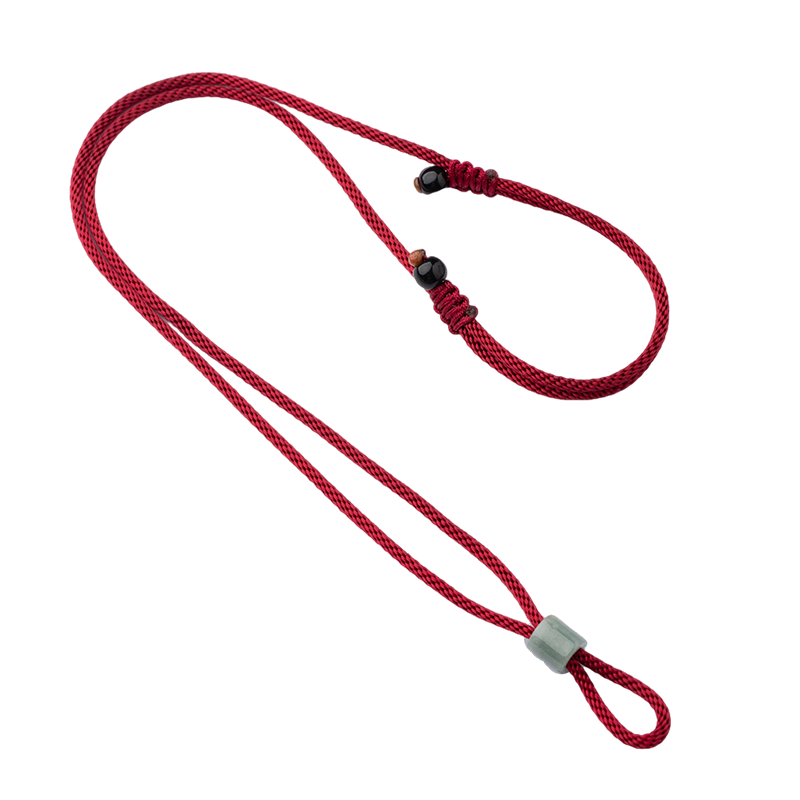 玉坠专用挂件绳子男女简约可调节手工编织翡翠平安扣吊坠挂绳玉佩