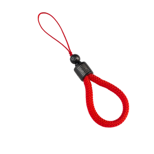 艺楷新款檀木手机挂绳短款复古风手机编织指环链挂件圈钥匙扣饰品