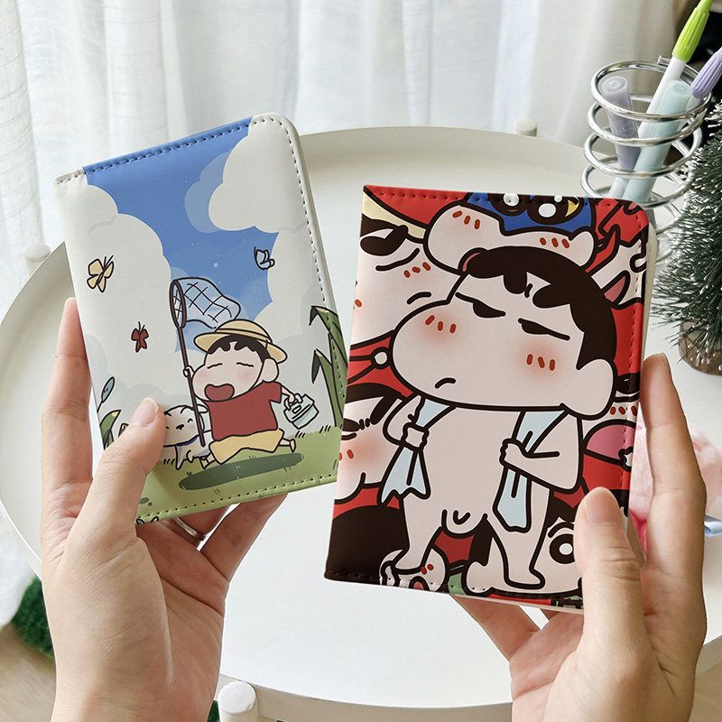 蜡笔小新卡通出国护照卡