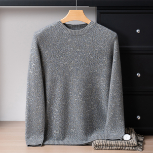 加厚羊绒衫男100纯羊绒2025新款冬季高端针织打底羊毛衫套头毛衣