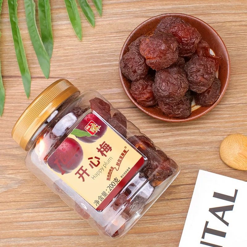 香港品牌休闲零食品爱莱客开心梅200g罐装蜜饯凉果脯果干送礼年货,零食/坚果/特产,梅类制品,淘宝优惠券,粉丝福利购,淘宝优惠卷