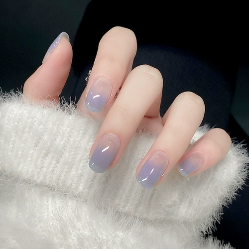 Наклейки для ногтей, демисезонные милые водостойкие накладные ногти для ногтей, популярно в интернете, долговременный эффект, готовый продукт