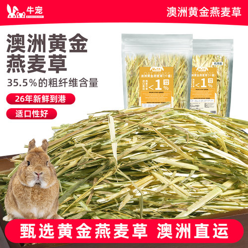 牛宠高复购澳洲进口番黄金燕麦草