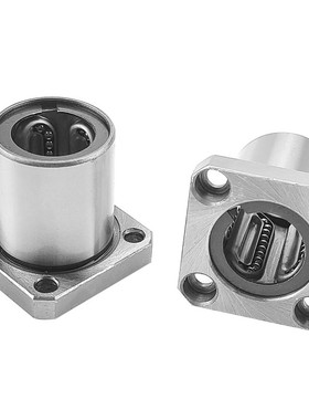 钢保持架方法兰型直线运动轴承LMK8 10 12 16 20 25 30 35 40UUGA