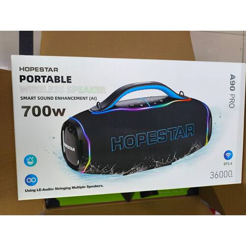 跨境亚马逊HOPESTAR A90户外大功率无线蓝牙音箱A90PRO重低音炮K