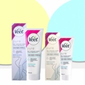 保税详情看效期 法国进口Veet薇婷温和敏感型脱毛膏100ml 200ml