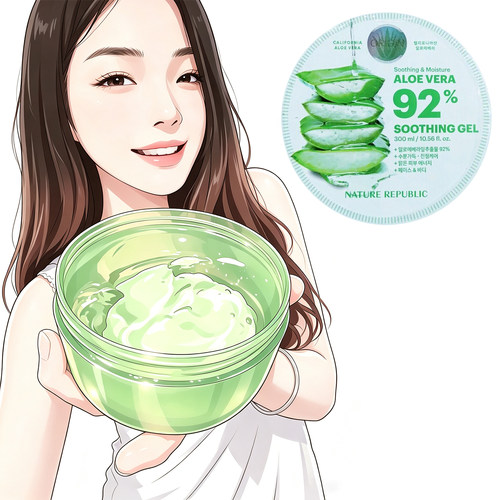 韩国进口自然乐园芦荟胶300ml