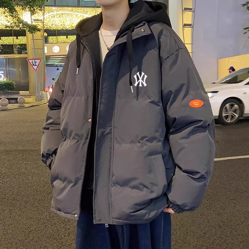 奥特莱斯潮牌羽绒棉服男女冬季宽松棉衣外套加厚连帽棉袄面包服,男装,棉衣,淘宝优惠券,粉丝福利购,淘宝优惠卷