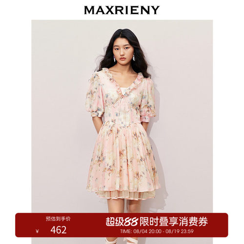 荷叶边设计、泡泡袖、蓬蓬裙、主题印花