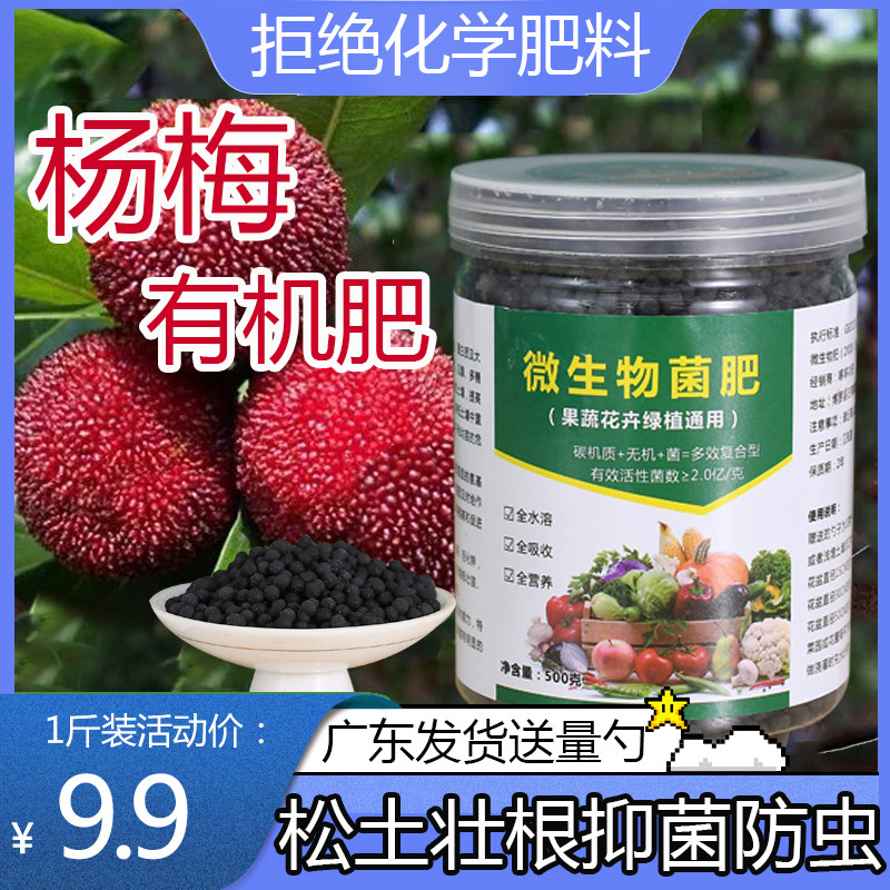 【绿色有机肥】杨梅专用肥微生物有机肥