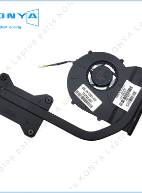 适用惠普 Probook 430 G1 435 G1 风扇 散热模组 铜管 727766-001