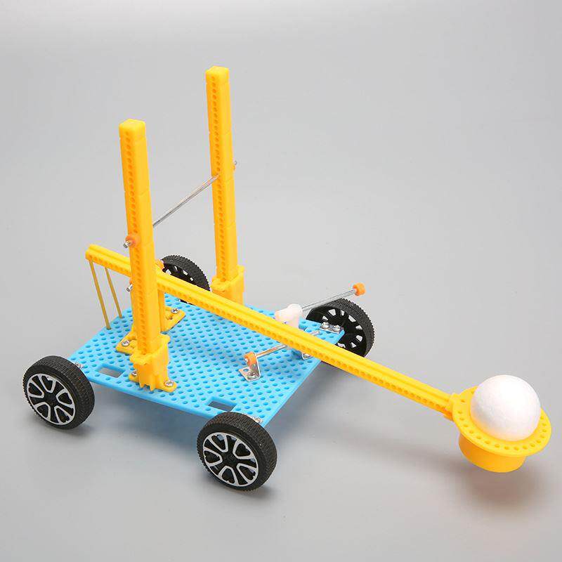 diy科技小制作无动力逆风行驶小车 动手组装科学手工实验创意材料