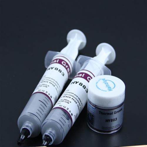 高端/华润智研Hy883 10g 20g冷却硅脂高系数高导热膏针管灰色