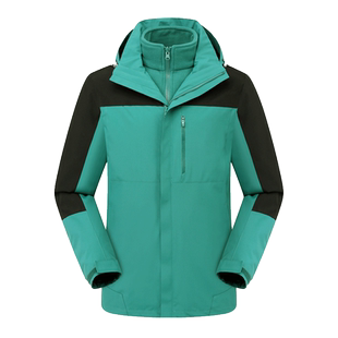 户步行者外套定制工作服风衣冲锋衣长袖工衣装秋冬加绒印字订LOGO