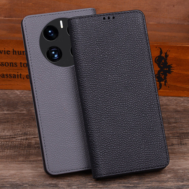 适用于华为mate50真皮手机套全包防摔mate50pro翻盖皮套Mate50E男女款个性创意时尚大器保护套