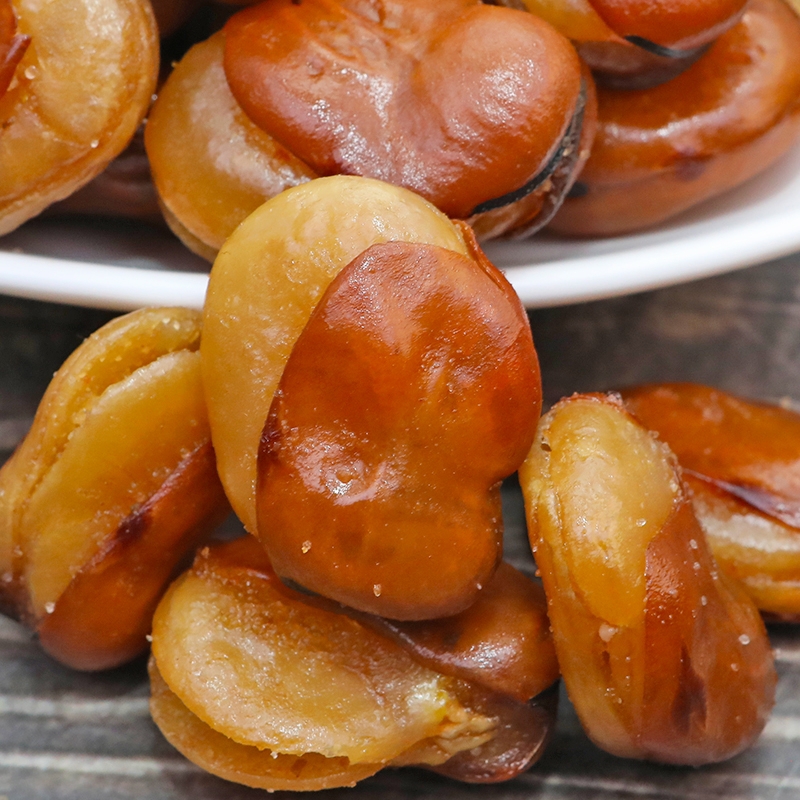 香酥油炸蚕豆牛肉味兰花豆小零食