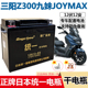 适用三阳Z300九妹电瓶JOYMAX夫RV250 RV180摩托车电瓶免维护电池