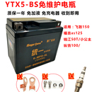 田100巧格iWH喜悦小公主摩托车电瓶YTX5 羊本 适用五 特惠