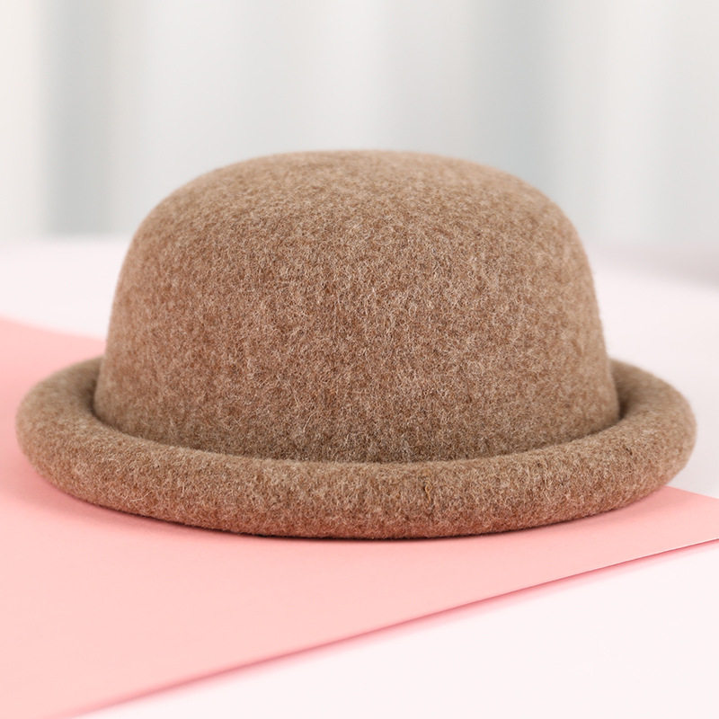 小头围礼帽秋冬针织圆顶百搭丸子帽卷边可爱小盆帽法式复古小礼帽,服饰配件/皮带/帽子/围巾,帽子,淘宝优惠券,粉丝福利购,淘宝优惠卷