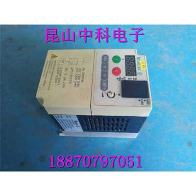 议价DF51-322-037变频器测试包好MOELLER 0.37KW 220V