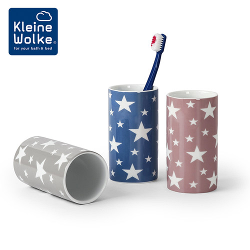 KleineWolke德国进口陶瓷漱口杯