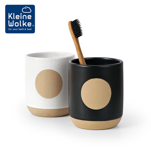 KleineWolke德国进口陶瓷漱口杯