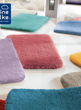 Kleine Wolke德国进口浴室门口吸水地垫酒店卫生间干脚防滑垫地毯