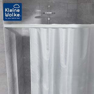 Kleine 进口免打孔铝合金滑轨浴帘杆浴室可伸缩撑杆 Wolke德国原装