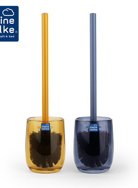 Kleine Wolke德国进口玻璃马桶刷家用无死角洗厕所刷卫生间清洁刷