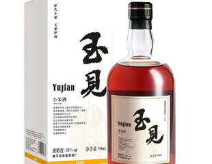 玉见小米酒16度750毫升半甜型传统黄酒焦香味镇平特产南阳老字号