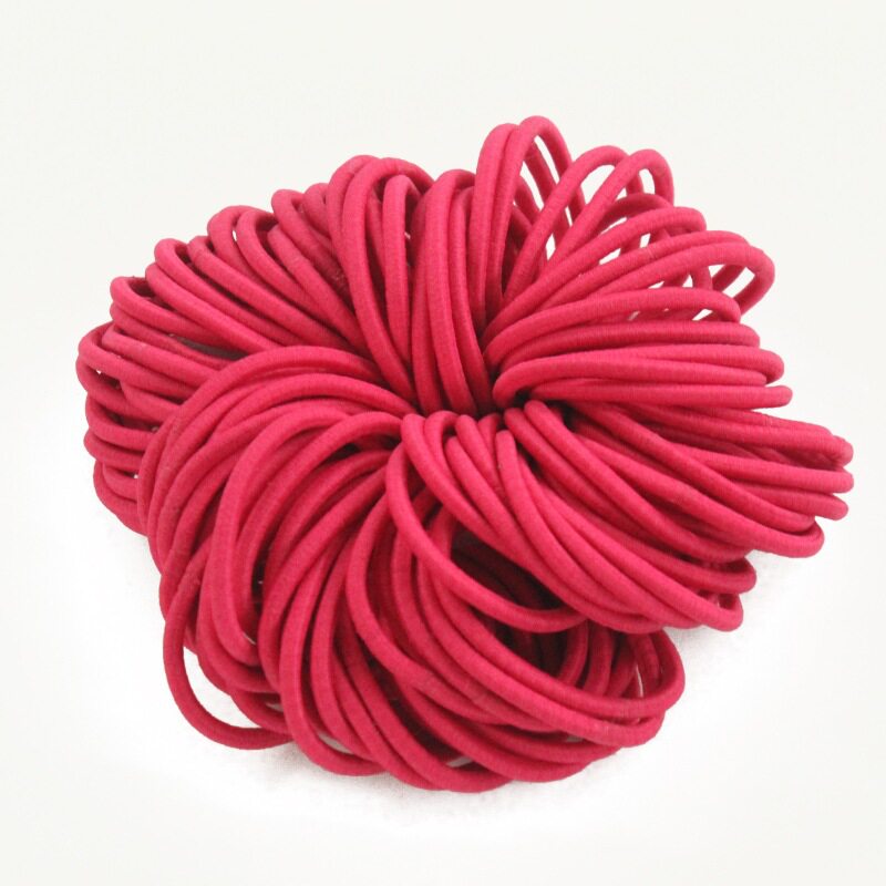 韩国韩版铁质创意高弹力优质糖果色发圈畅销款无接缝发绳皮筋直销