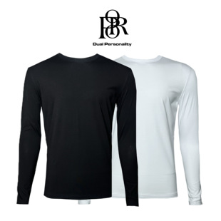 XS1.5/合体版莱卡小领口圆领弹力220克T恤长袖上衣poorland珀兰