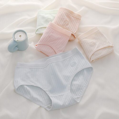 女士内裤纯棉抗菌无痕全棉透气