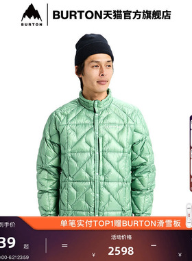 BURTON伯顿官方男士[ak] Baker羽绒服防泼水御寒保暖滑雪板220661